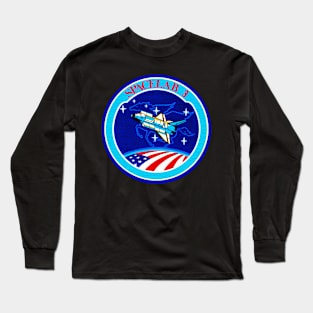 Black Panther Art - NASA Space Badge 14 Long Sleeve T-Shirt